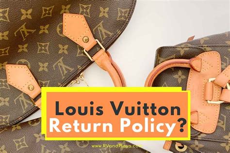 louis vuitton return policy 2019|Louis Vuitton return policy 2022.